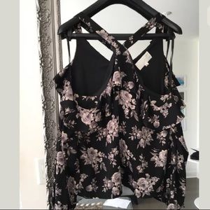 New With Tag J.O.A. Nordstrom’s flower Party top sz L